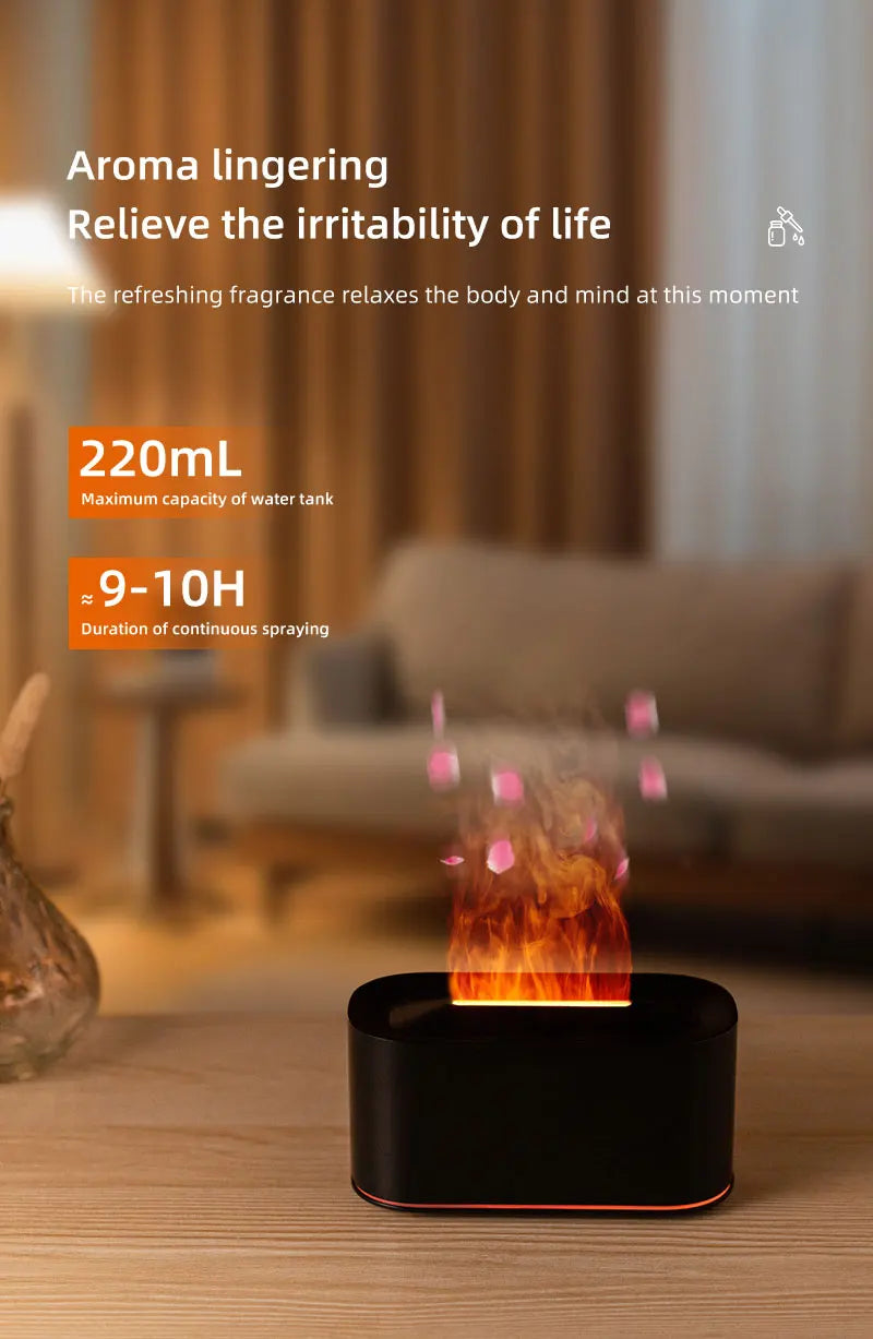 Trendzona™ Flame Essential Oil Diffuser