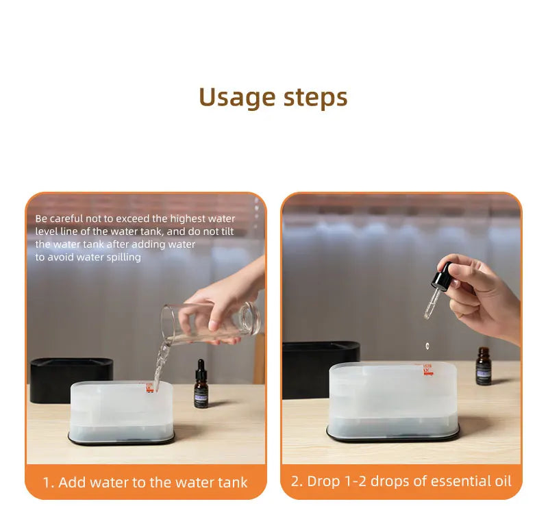 Trendzona™ Flame Essential Oil Diffuser