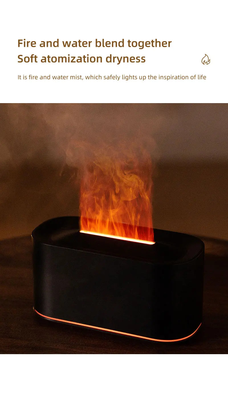 Trendzona™ Flame Essential Oil Diffuser